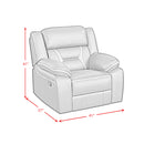 Engage Motion Recliner in Corral Grey - Michael's Discount Furniture