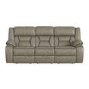 Engage Motion Sofa with DDT, Drawer and PWS in Corral Grey - Michael's Discount Furniture