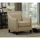 Erica 497 Chair W/Chrome Nails Heirloom Natural (ISTA 3) - Michael's Discount Furniture