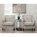 Erica 497 Chair W/Chrome Nails French Script (ISTA 3) - Michael's Discount Furniture