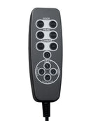 Euphora P3 Power Glider Recliner W/Heat & Massage, Music, Ipad holder W/wireless charger and USBC in Aline Black - Michael's Discount Furniture