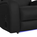 Euphora P3 Power Glider Recliner W/Heat & Massage, Music, Ipad holder W/wireless charger and USBC in Aline Black - Michael's Discount Furniture