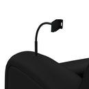 Euphora P3 Power Glider Recliner W/Heat & Massage, Music, Ipad holder W/wireless charger and USBC in Aline Black - Michael's Discount Furniture