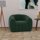 Flamingo Swivel Chair in Ching Hunter Green - Michael's Discount Furniture