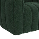 Flamingo Swivel Chair in Ching Hunter Green - Michael's Discount Furniture