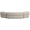 Four Seasons Sectional Set in Woolen Camel with 6 Pillows - Michael's Discount Furniture