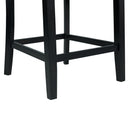 Francesca Counter Dining Gray Counter Velvet Side Chair (2 Per Pack) - Michael's Discount Furniture