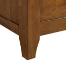 Gage 3-Drawer Nightstand with USB and Power in Chestnut - Michael's Discount Furniture