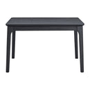 Garcia 5PC Dining Set with Table and 4 Chairs in Black - Michael's Discount Furniture