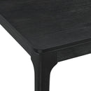 Garcia 6PC Dining Set with Table, 4 Chairs, and Bench in Black - Michael's Discount Furniture