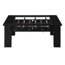 Giga Foosball Table (SSG-110601) Black Foosball Table - Michael's Discount Furniture