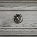 Glenmore 3-Drawer Nightstand with USB in Aged Grey - Michael's Discount Furniture