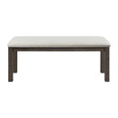 Grady 6PC Dining Set (72" Table + 4 Chairs + Bench) in Brown