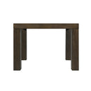 Grady 6PC Dining Set (72" Table + 4 Chairs + Bench) in Brown