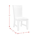 Grady 7PC Dining Set-Table & Six Upholstered Side Chairs - Michael's Discount Furniture
