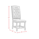 Gramercy Dining Curved Leg Side Chair (2pcs Per Carton) - Michael's Discount Furniture