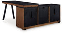 Kallari Credenza with Desk Return - Michael's Discount Furniture