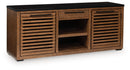 Kallari Credenza with Desk Return
