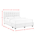 Hacienda Queen Storage Bed W/Tacoma Grey CM 003 (3A Packing) - Michael's Discount Furniture