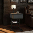 Halo Smart C-Table in Black - Michael's Discount Furniture