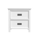 Hampton Kids 2-Drawer Nightstand with USB - Michael's Discount Furniture
