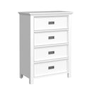 Hampton Kids Over Loft with Ladder and Desk with Speaker Bedroom Set - Michael's Discount Furniture