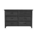 Hampton Kids 6-Drawer Dresser - Michael's Discount Furniture