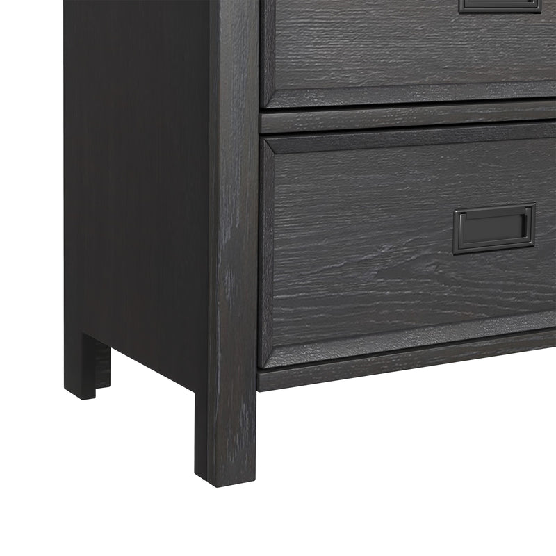 Hampton Kids Dresser and Mirror Set