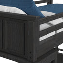 Hampton Kids Loft with Ladder and Desk with Speaker - Michael's Discount Furniture