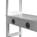 Hampton Kids Loft with Ladder and Desk with Speaker - Michael's Discount Furniture