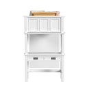 Hampton Kids Loft with Staircase and Desk with Speaker Bedroom Set - Michael's Discount Furniture