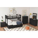 Hampton Kids Over Bunk with Ladder and Trundle Bedroom Set - Michael's Discount Furniture
