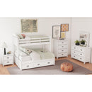 Hampton Kids Over Bunk with Ladder and Trundle Bedroom Set - Michael's Discount Furniture