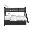 Hampton Kids Over Bunk with Ladder and Trundle - Michael's Discount Furniture