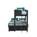 Hampton Kids Over Bunk with Ladder - Michael's Discount Furniture