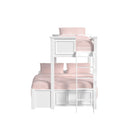 Hampton Kids Over Bunk with Ladder - Michael's Discount Furniture