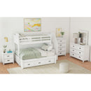 Hampton Kids Over Bunk with Staircase and Trundle Bedroom Set - Michael's Discount Furniture