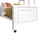 Hampton Kids Over Loft with Staircase and Desk with Speaker - Michael's Discount Furniture