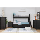 Hampton Kids Over Bunk with Ladder and Trundle Bedroom Set - Michael's Discount Furniture