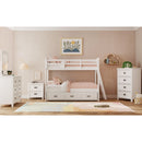 Hampton Kids Over Bunk with Ladder and Trundle - Michael's Discount Furniture