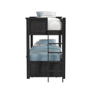 Hampton Kids Over Bunk with Ladder and Trundle - Michael's Discount Furniture
