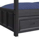 Hampton Kids Over Bunk with Staircase and Trundle - Michael's Discount Furniture