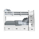 Hampton Kids Over Bunk with Staircase and Trundle - Michael's Discount Furniture