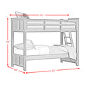 Hampton Kids Over Bunk with Ladder - Michael's Discount Furniture
