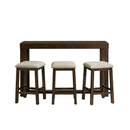 Hardy Occasional Bar Table Single Pack (Table + Three Stools) - Michael's Discount Furniture