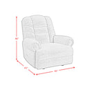 Hermes Power Lift Chair in Menio Park Dove - Michael's Discount Furniture