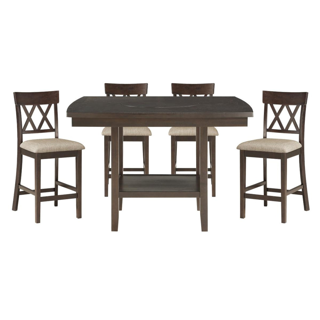 Homelegance Balin Counter Height Dining Set