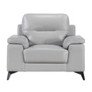 Mischa Chair in Silver Gray 9514SVE-1 - Michael's Discount Furniture