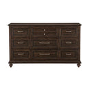 Cardona Dresser in Driftwood Charcoal 1689-5 - Michael's Discount Furniture