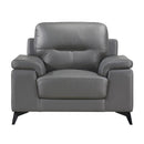 Mischa Chair in Dark Gray 9514DGY-1 - Michael's Discount Furniture